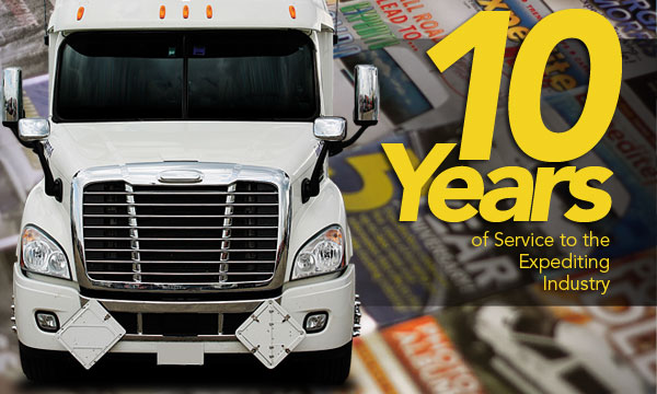 10 Years of Service to the Expediting Industry: Expedite NOW Magazine